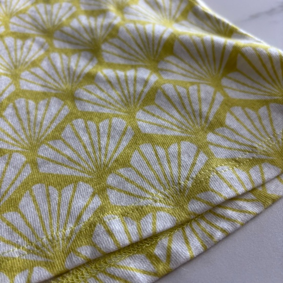 Boden Shell Print Sleeveless Top cotton size S green - Picture 9 of 9